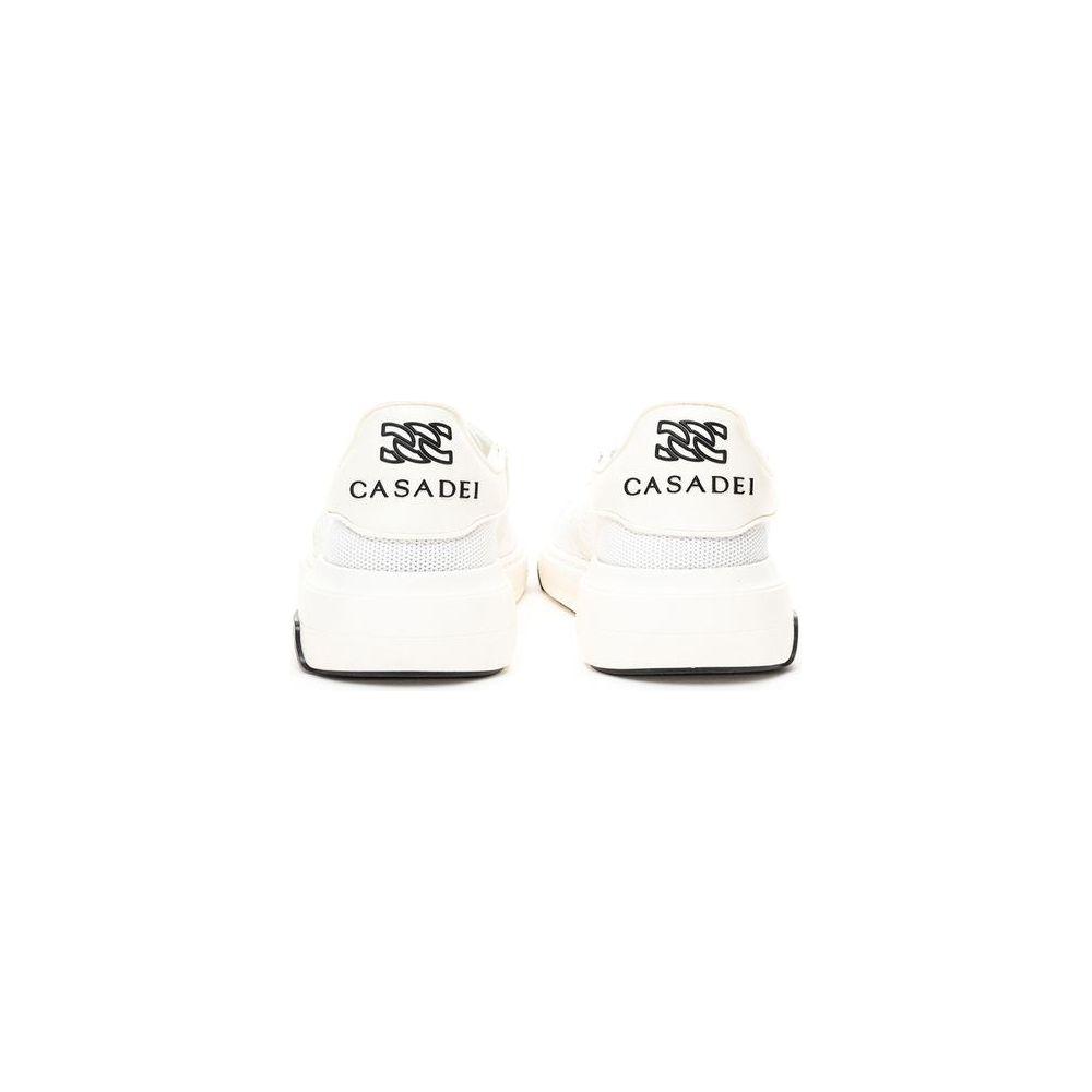 Casadei White Leather Athletic Sneakers 1728,67397976224,Athletic - Sneakers - Shoes,Casadei,EU36/US6,New with tags,Shoes,Sneakers - Shoes,Sneakers - Women - Shoes,White,Women,Women - Shoes