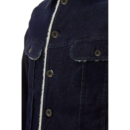 Lardini Blue Cotton Jackets & Coat