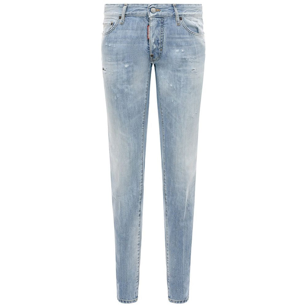 Dsquared² Blue Cotton Jeans Denim