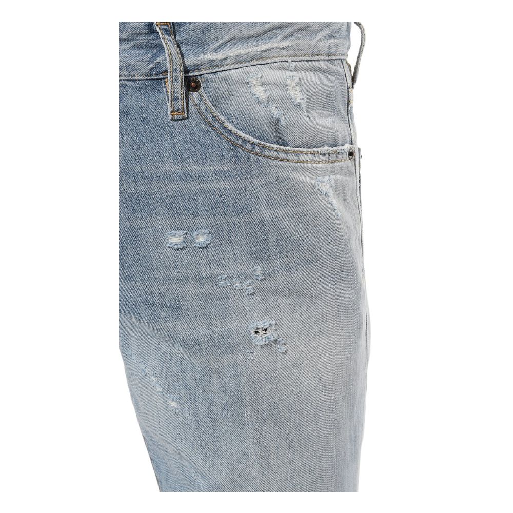 Dsquared² Blue Cotton Jeans Denim