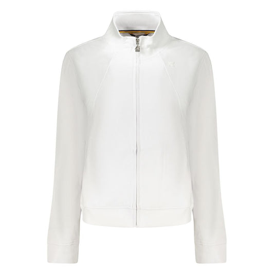 K-WAY White Cotton Women Sweater KW-34403-M