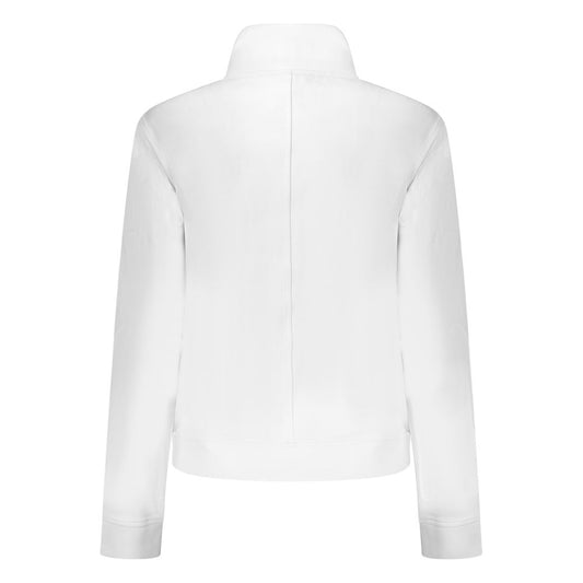 K-WAY White Cotton Women Sweater KW-34403-M