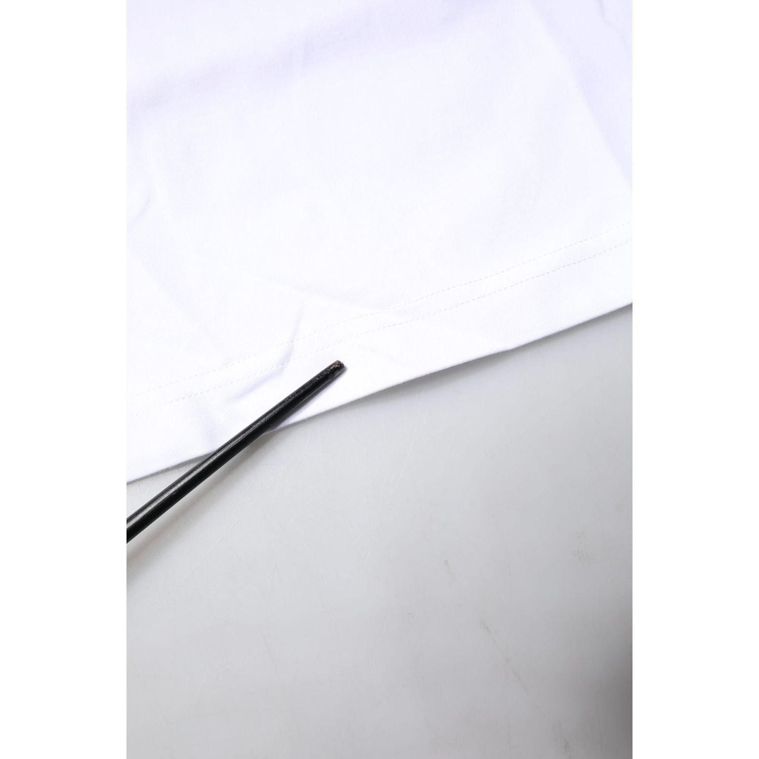 Dolce & Gabbana White Bellissima Cotton Crew Neck T-shirt