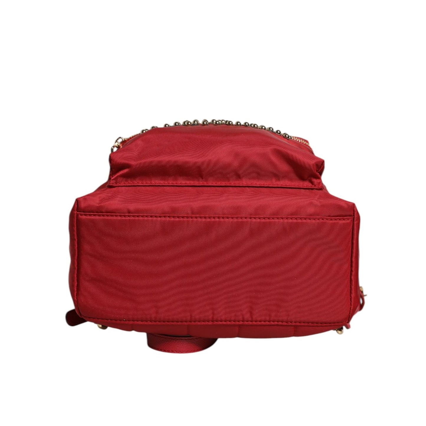 Dolce & Gabbana Red #DGFAMILY VULCANO Embellishment Backpack Bag