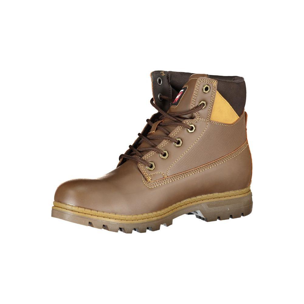 Carrera Chic Lace-Up Boots with Contrasting Details CA-25550-EU40/US7