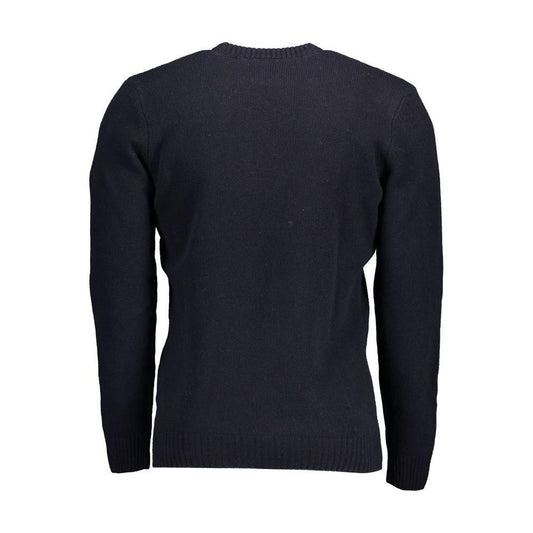 U.S. POLO ASSN. Blue Wool Men Sweater US-16905-XXL