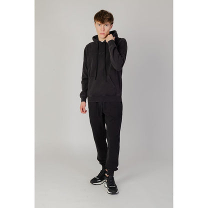 Liu Jo Black Cotton Hoody