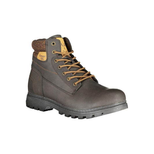 Carrera Elegant Lace-Up Contrast Detail Boots CA-25558-EU40/US7