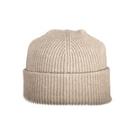 K-WAY Beige Wool Men Cap KW-34279