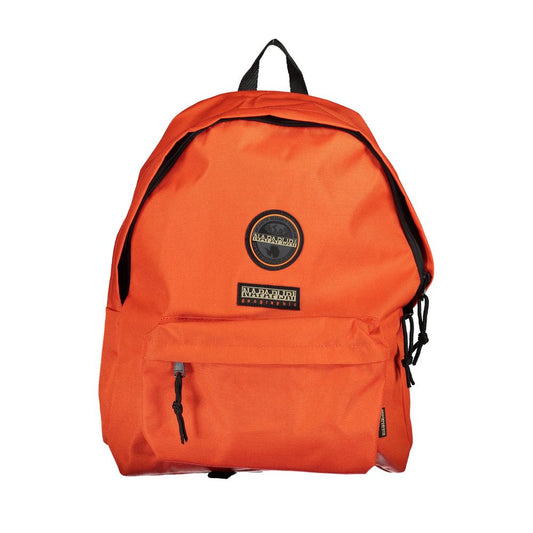 Napapijri Arancione Recycled Polyester Men Backpack1728,67403481248,Backpacks - Bags,Bags,Men,Napapijri,New with tags,Orange