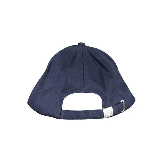 North Sails Blue Cotton Men Cap NO-16332