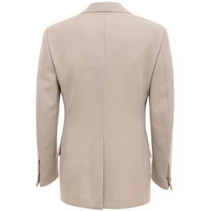 Tom Ford Beige Wool Blazer