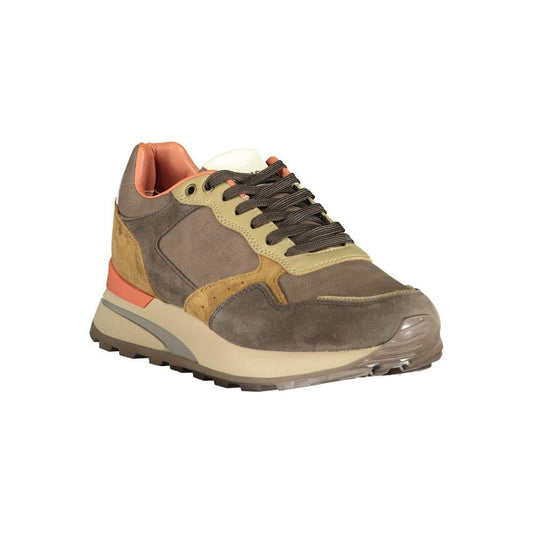 Blauer Brown Polyethylene Men Sneaker BL-33861-EU41/US8