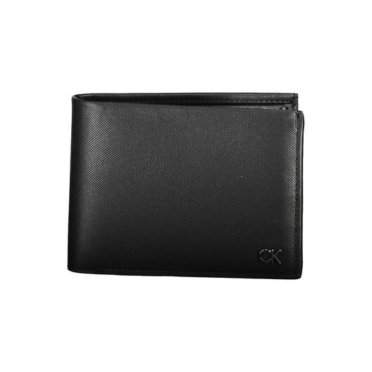 Calvin Klein Black Leather Men Wallet