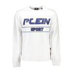 Plein Sport White Cotton Men Sweater PL-36820-S