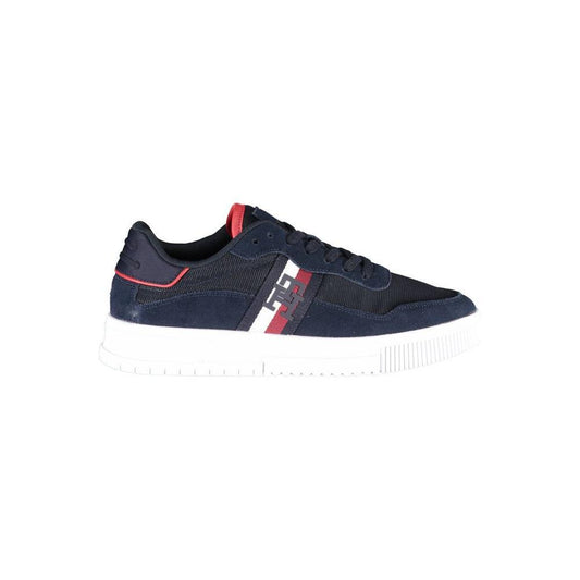 Tommy Hilfiger Blue Polyester Men Sneaker TO-26269-EU44/US11