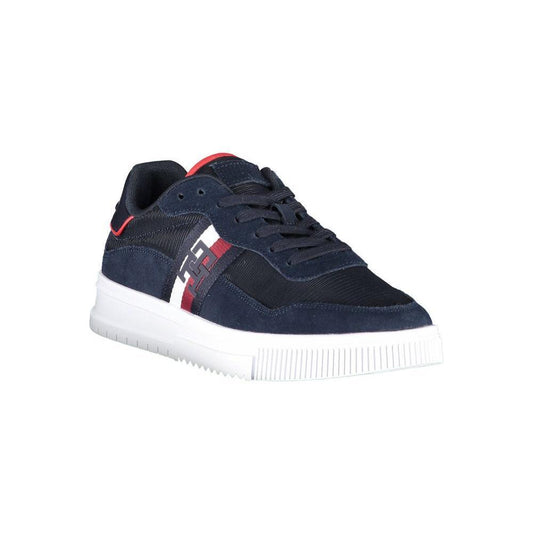 Tommy Hilfiger Blue Polyester Men Sneaker TO-26269-EU44/US11