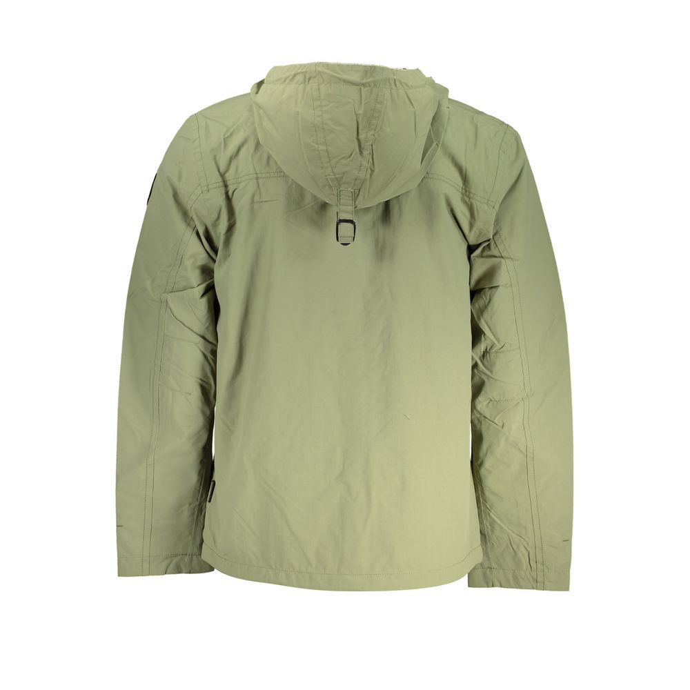 Napapijri Green Polyester Jackets & Coat