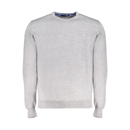 Harmont & Blaine Gray Wool Sweatshirt Harmont & Blaine