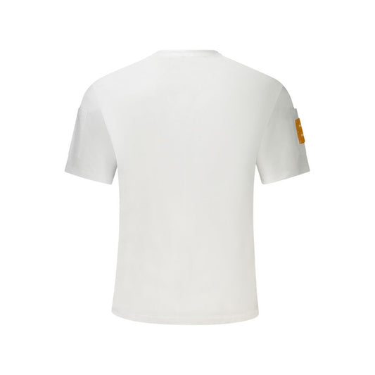 K-WAY White Cotton Men T-Shirt KW-34250-M