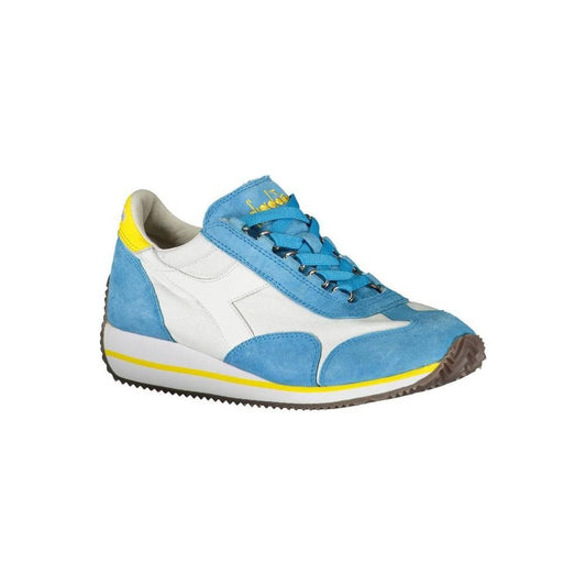 Diadora Light Blue Leather Women Sneaker DI-847-EU35.5/US5.5