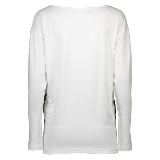Love Moschino White Cotton Unisex T-Shirt LO-2986-40