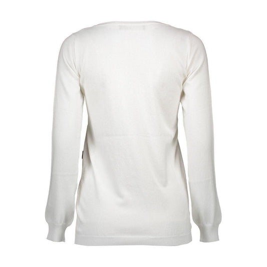 Love Moschino White Other Fibres Women Sweater LO-3786-40