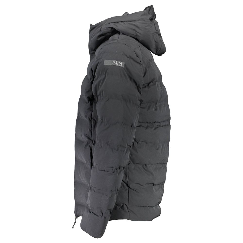 U.S. POLO ASSN. Black Polyamide Men Jacket