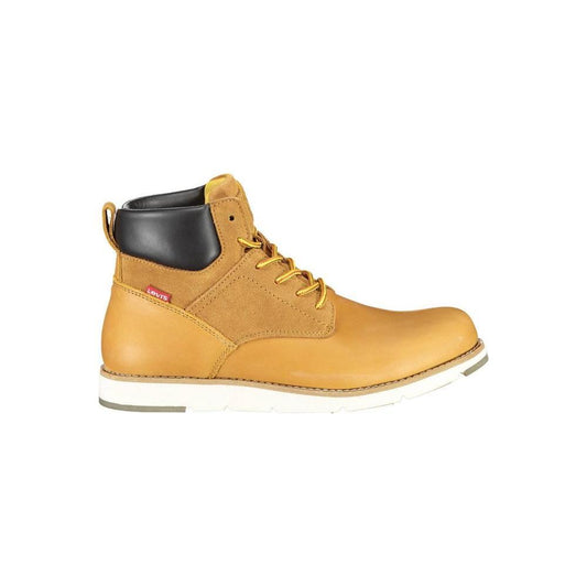Levi's Beige Leather Men Boot LE-9486-EU40/US7