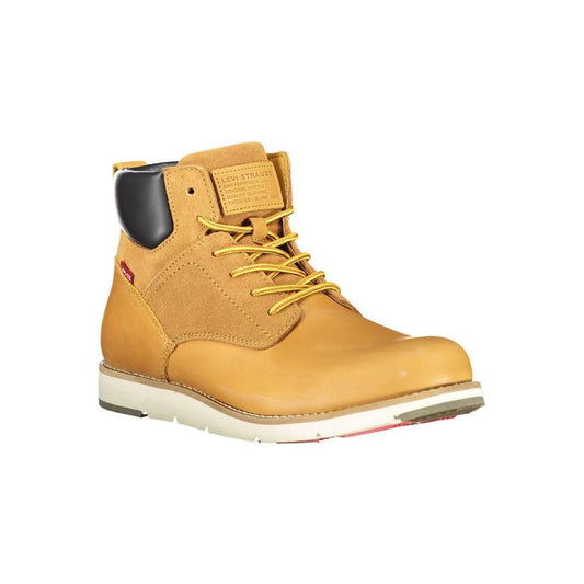Levi's Beige Leather Men Boot LE-9486-EU40/US7