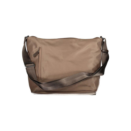 Mandarina Duck Brown Nylon Handbag MA-26514