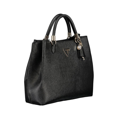 Guess Jeans Black Polyurethane Women Handbag