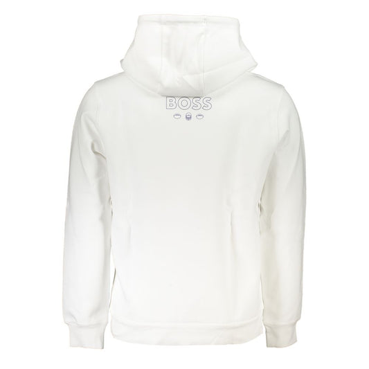 Hugo Boss White Cotton Men Sweater BO-28182-S