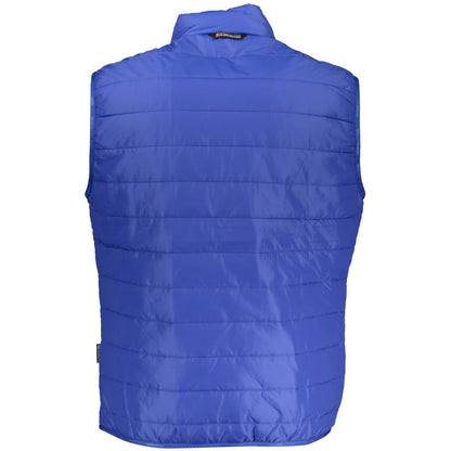 Napapijri Blue Polyester Men Jacket