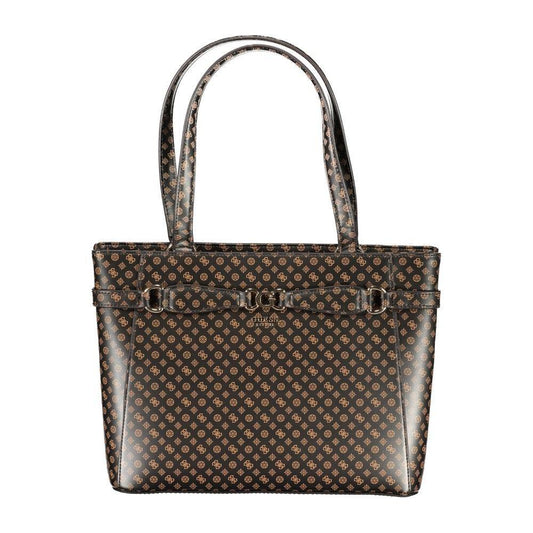 Guess Jeans Brown Polyethylene Handbag GU-30897