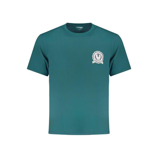 Wrangler Green Cotton T-Shirt WR-31637-S