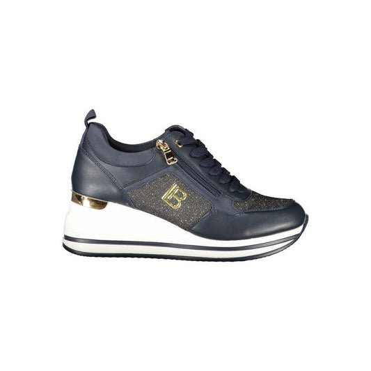 Laura Biagiotti Blue Polyester Women Sneaker LA-32804-EU36/US6