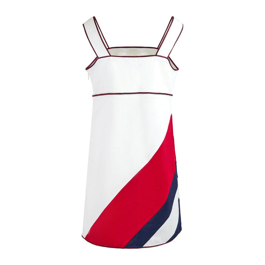 Gucci White polyester and Cotton short dress 746830XJFUZ9088_44