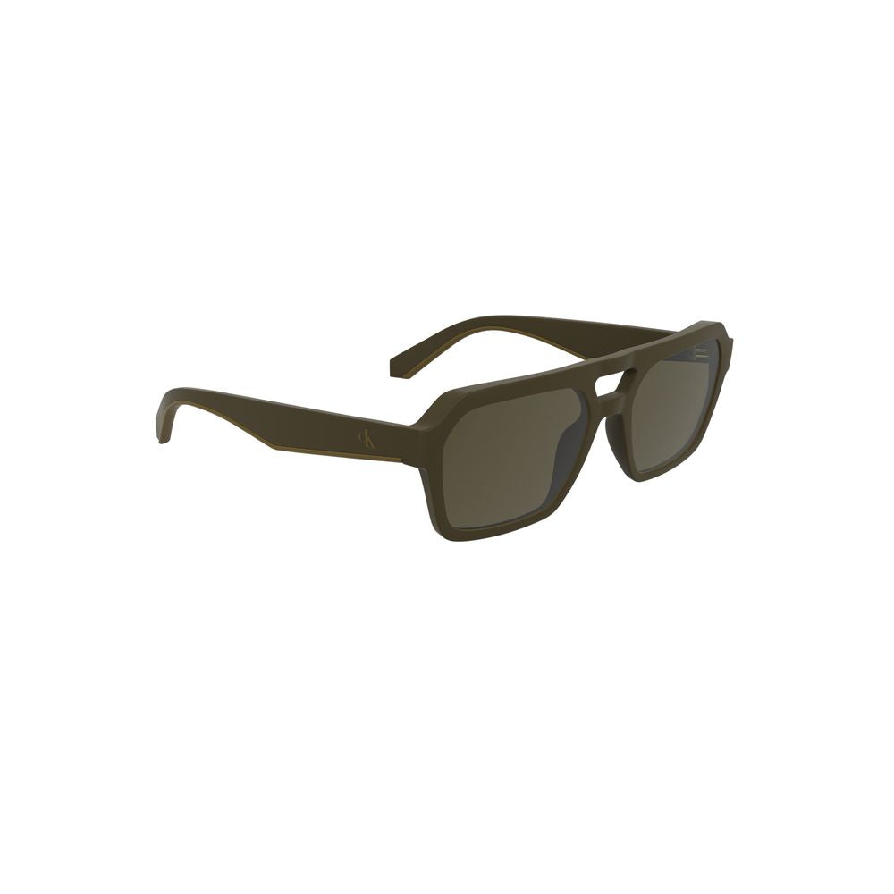 Calvin Klein Brown Bio Based Fabric Sunglass