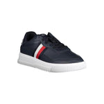 Tommy Hilfiger Blue Leather Men Sneaker TO-37378-EU40/US7