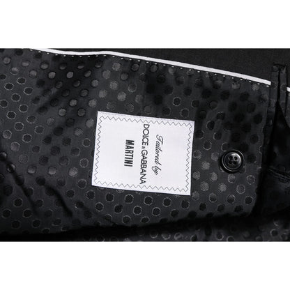 Dolce & Gabbana Dark Gray MARTINI Single Breasted Jacket Dolce & Gabbana