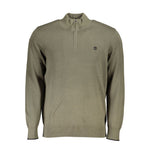 Timberland Organic Cotton Half Zip Sweater - Lush Green TI-23144-S