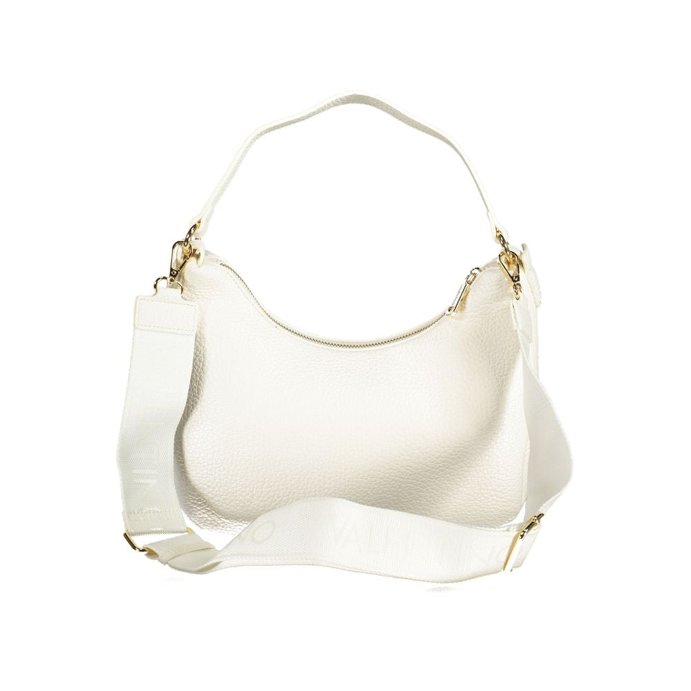 Front view with bag zipped and handles upright.