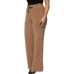 Dolce & Gabbana Brown Logo Plaque Sweatpants Straight Pants PAN76278-40