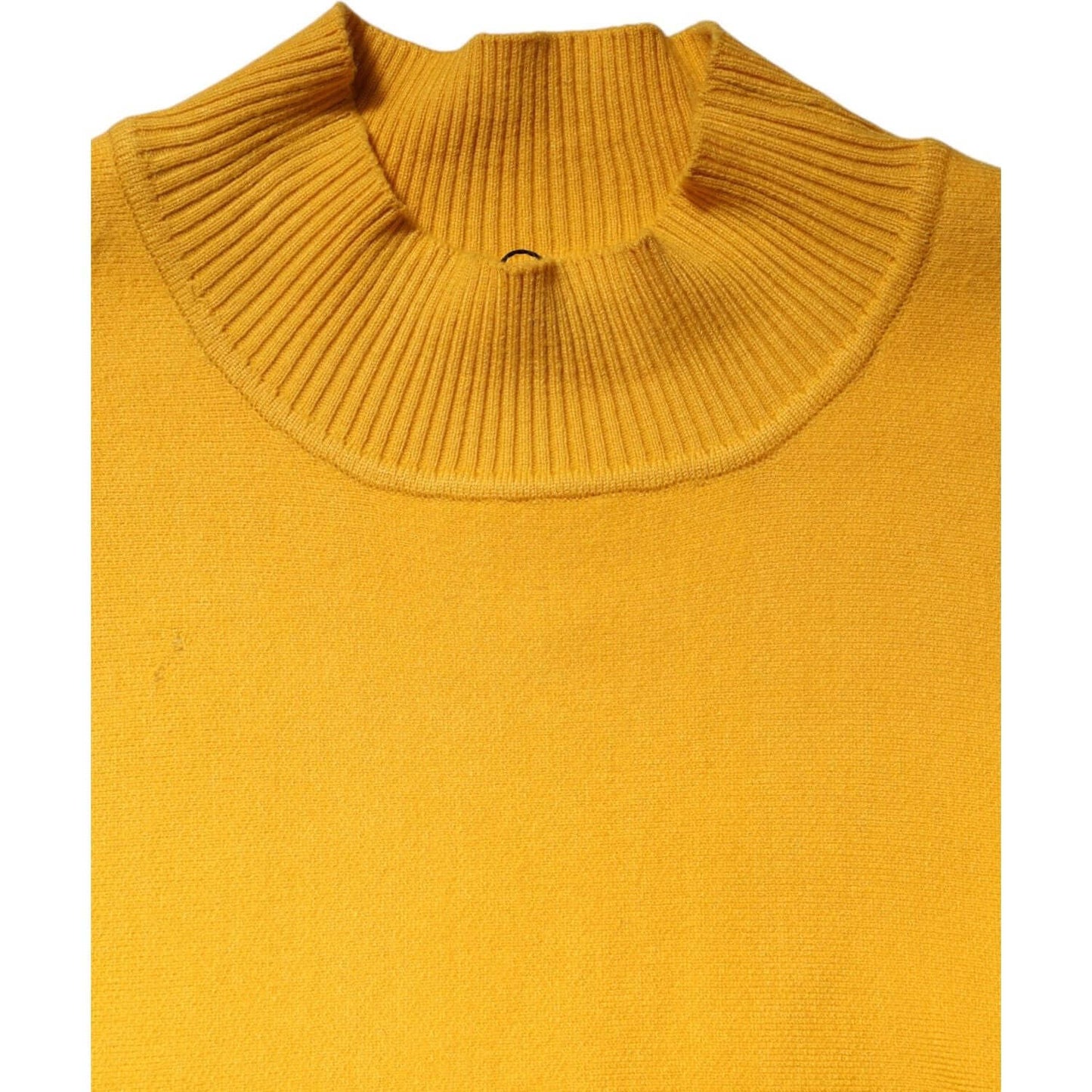 SIGNS Yellow Stripe Long Sleeve Overcoat Pullover Sweater TSH87625
