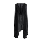Rick Owens Kaftan Dress RI-RO01E7787S09BLACK-ONE SIZE