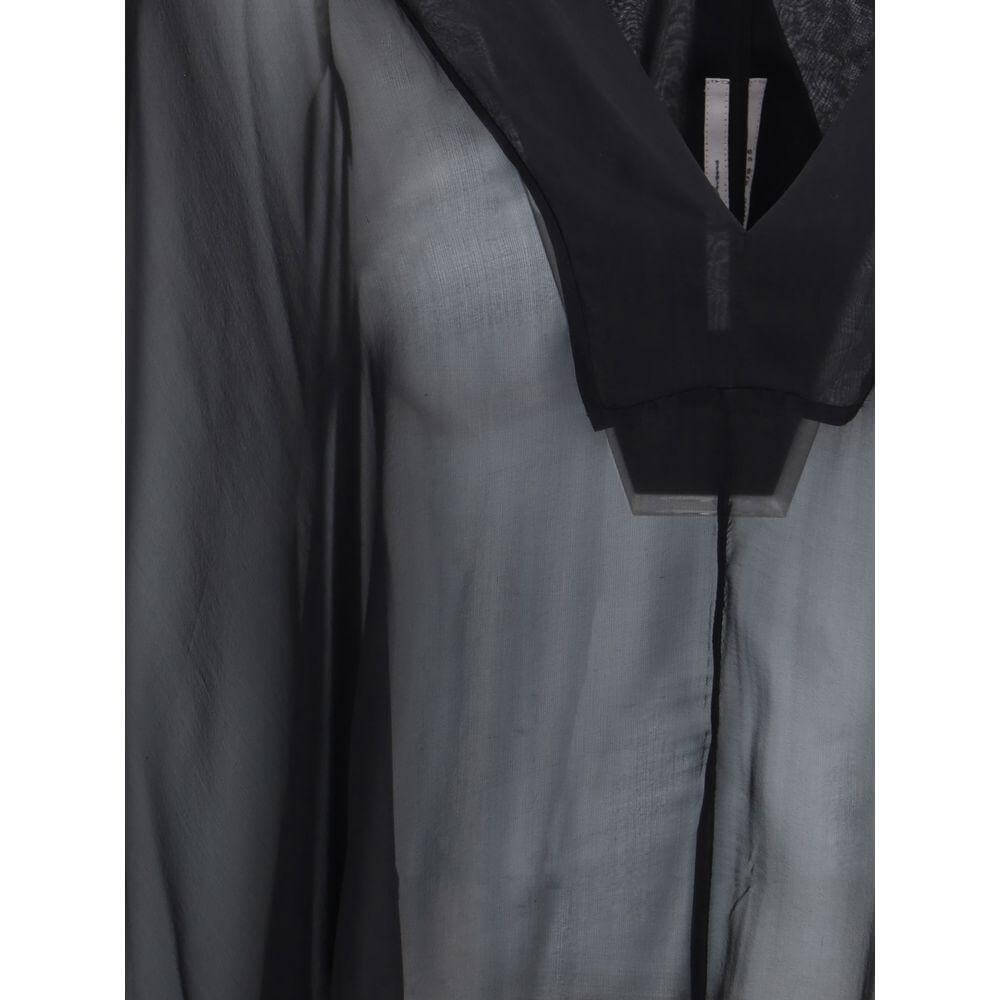 Rick Owens Kaftan Dress RI-RO01E7787S09BLACK-ONE SIZE