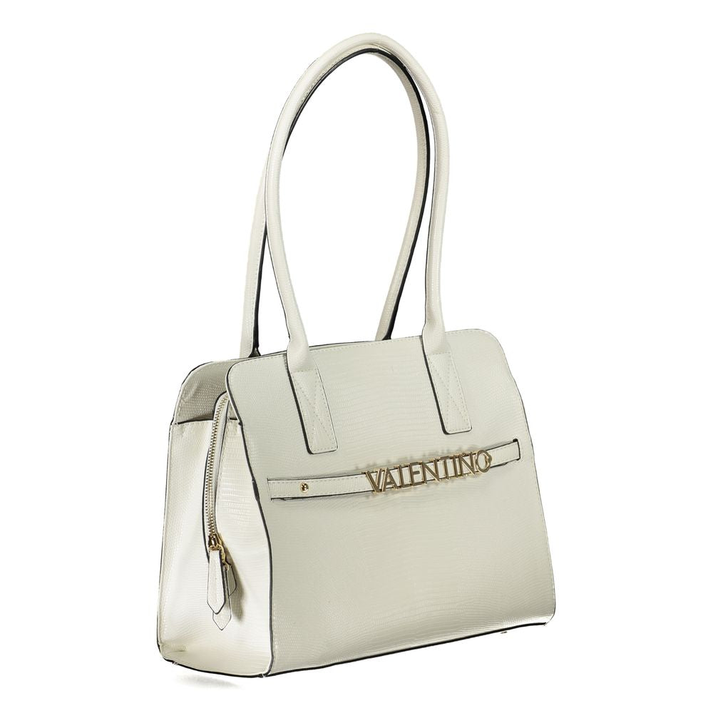 Mario Valentino White Polyethylene Handbag VA-24272