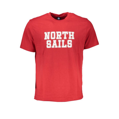 North Sails Rosso Cotton Men T-Shirt