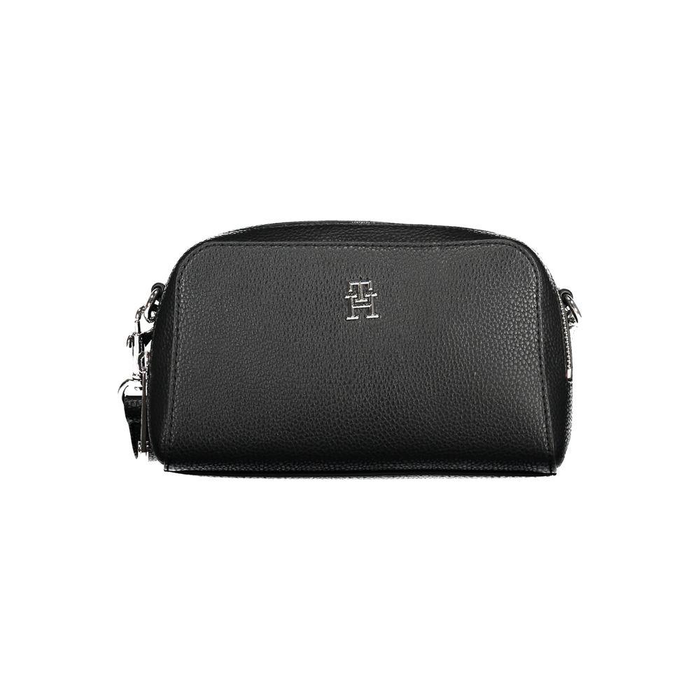 Tommy Hilfiger Nero Poliuretano Women Shoulder Bag